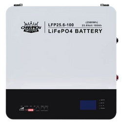 LiFePO4 25.6V 100Ah