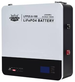 LiFePO4 25.6V 100Ah